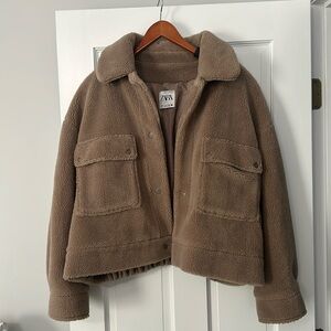Zara Sherpa Jacket